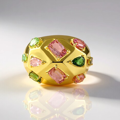 Anello in argento con Tormalina