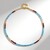Collana in argento con Zircone Fancy