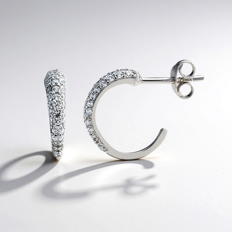 Orecchini in argento con Zircone