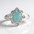 Anello in argento con Grandidierite