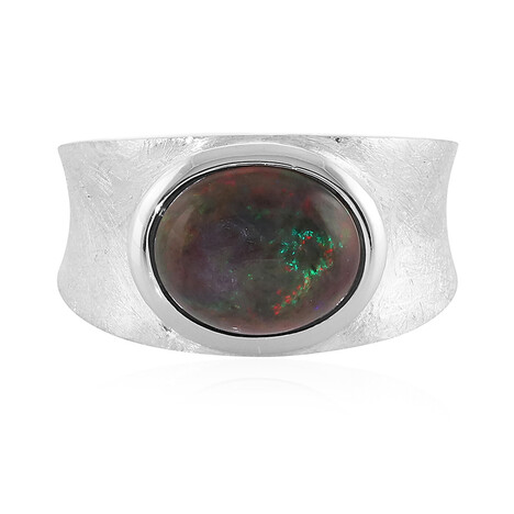 Bague en argent et Opale Mezezo