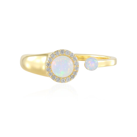 Welo-Opal-Silberring (de Melo Essence)