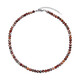 Collana in argento con Agata rossa Gu Jiao