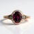 Anello in oro con Rodolite