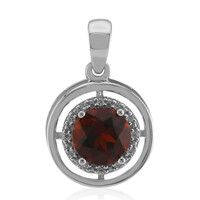 Ciondolo in argento con Citrino Madeira (Pallanova)