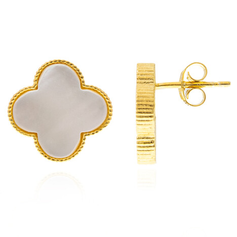 Orecchini in argento con Madreperla (Joias do Paraíso)