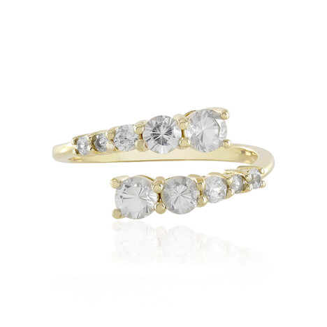 Zirkon-Goldring (de Melo)