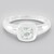 Anello in argento con Berillo Himalayano