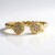 Anello in oro con Diamante Champagne I2 (de Melo Gold)
