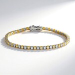 Bracciale in oro con Diamante Giallo SI2 (CIRARI)