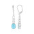Turquoise Silver Earrings