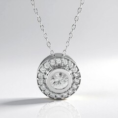 Collana in argento con Zircone