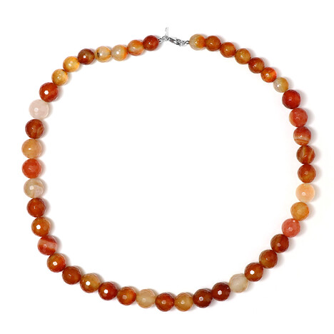 Collar en plata con Cornalina