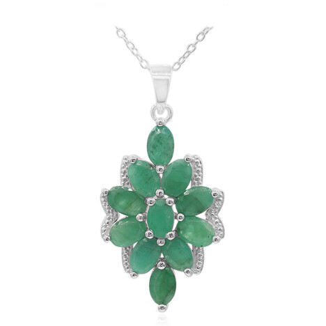 Collar en plata con Esmeralda