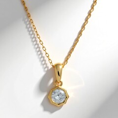 Collana in oro con Diamante SI1 (H) (CIRARI)