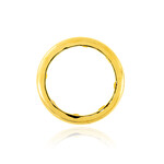 Zilveren hanger met een witte kwarts (MONOSONO COLLECTION)