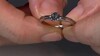 Anillo en plata con Cianita petróleo