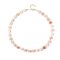 Collana in argento con Opale Rosa