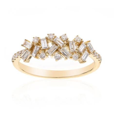 Anello in oro con Diamante SI1 (H) (CIRARI)