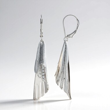 Orecchini in argento con Zircone (TPC)