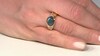 Bague en argent et Labradorite