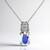 Collana in argento con Quarzo Moonlight