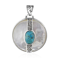 Colgante en plata con Nácar (Art of Nature)