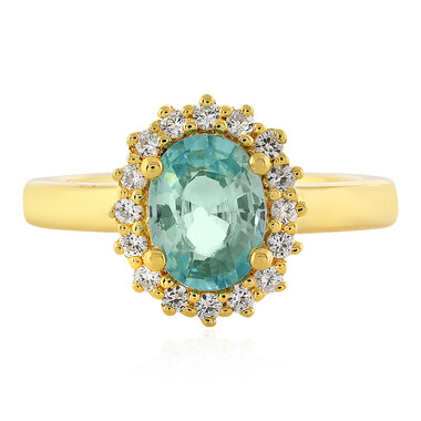 Zilveren ring met een Ratanakiri zirkoon