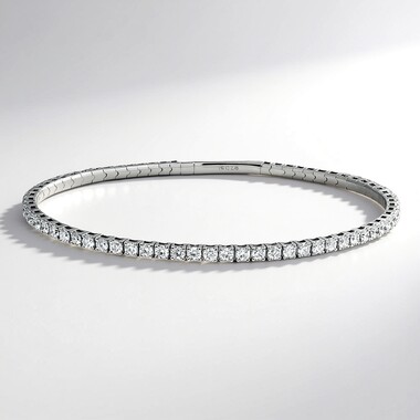 Brazalete en oro con Diamante SI1 (H) (CIRARI)