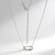 Collana in argento con Zircone (Adela Silber)
