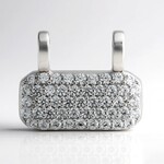 Ciondolo in argento con Zircone (MONOSONO COLLECTION)