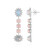 Welo Opal Silver Earrings (Dallas Prince Designs)