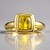 Anello in oro con Sfene (CUSTODANA)