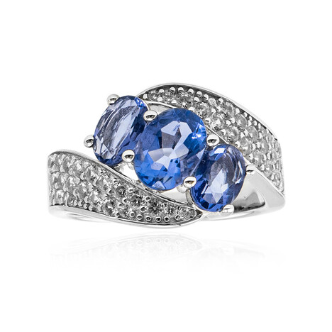 Farbwechsel-Fluorit-Silberring