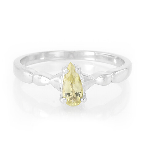 Kupfer-Turmalin-Silberring