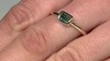 Bague en or et Tourmaline verte de Benedito (Adela Gold)