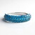 Anello in argento con Apatite Blu Neon