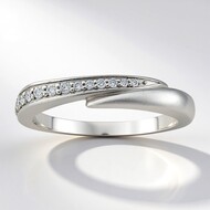 Anello in oro con Diamante SI2 (H) (de Melo Gold)
