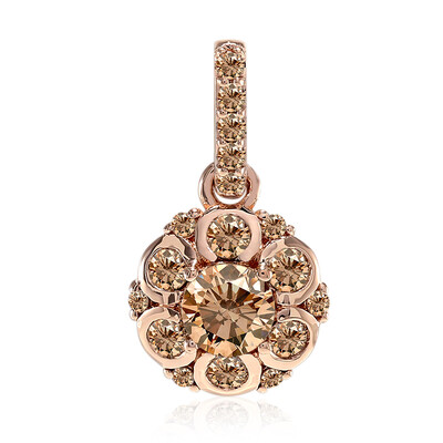 Ciondolo in oro con Diamante Rose de France VS1 di Argyle (Annette)