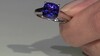 Anillo en oro con Tanzanita AAA