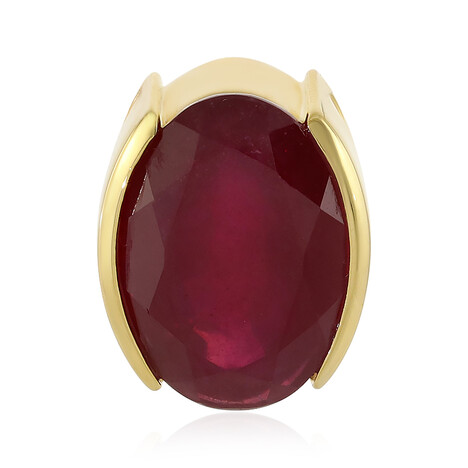 Ciondolo in argento con Rubino del Madagascar