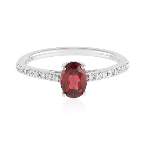 Anillo en oro con Espinela roja noble (AMAYANI)