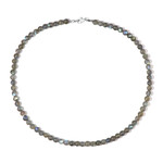 Collana in argento con Labradorite