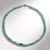 Collana in argento con Acquamarina Brasiliana