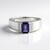 Anello in argento con Iolite