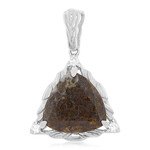 Dinosaurier-Quarz-Silberanhänger