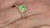Anillo en plata con Esmeralda de Colombia