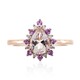 Bague en or et Morganite AAA (CIRARI)