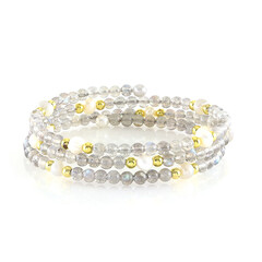Golden Hematite Steel Bangle (Riya)