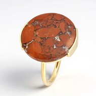 Anello in argento con Agata a pizzo di drago (Bali Barong)